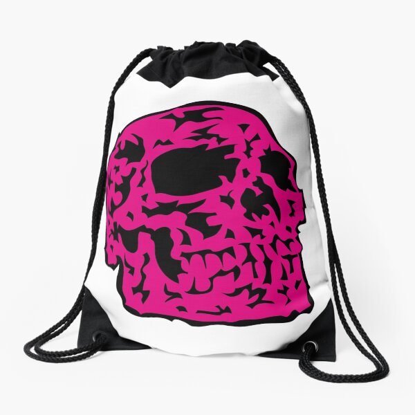 pink Skull Turnbeutel
