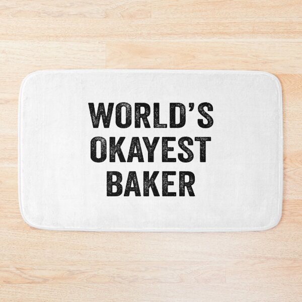 Item preview, World's okayest baker Shirt, Funny baker Dad Husband Womens Boyfriend Birthday Christmas Gift idea designed and sold by xlnv.