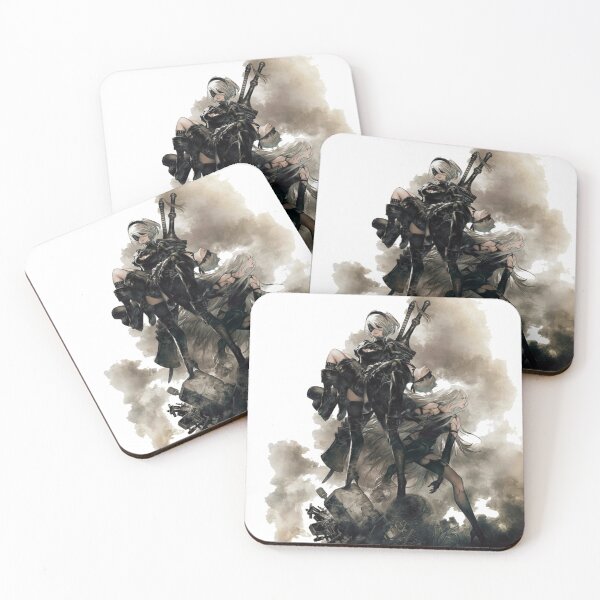 NieR:Automata Coasters (Set of 4)