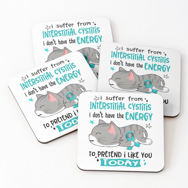 Item preview, Interstitial Cystitis Awareness, I Suffer From Interstitial Cystitis i don't have the ENERGY to Pretend i like you Today designed and sold by Tammyilaria.