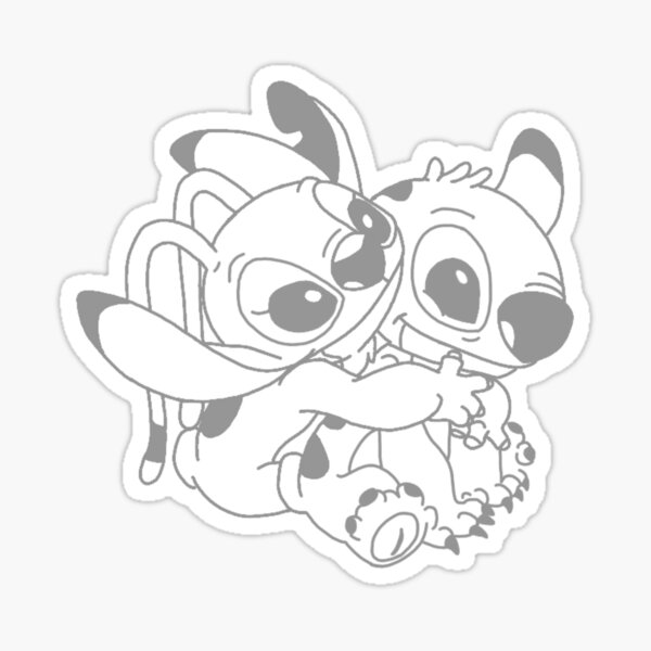 Stitch & Angel – LINE stickers