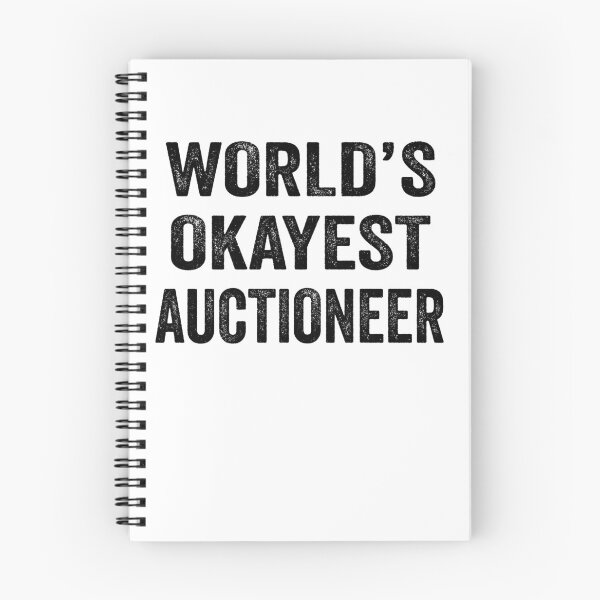 Item preview, World's okayest auctioneer Shirt, Funny auctioneer Dad Husband Womens Boyfriend Birthday Christmas Gift idea designed and sold by xlnv.