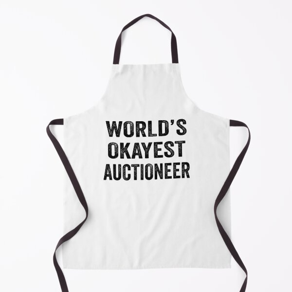 Item preview, World's okayest auctioneer Shirt, Funny auctioneer Dad Husband Womens Boyfriend Birthday Christmas Gift idea designed and sold by xlnv.