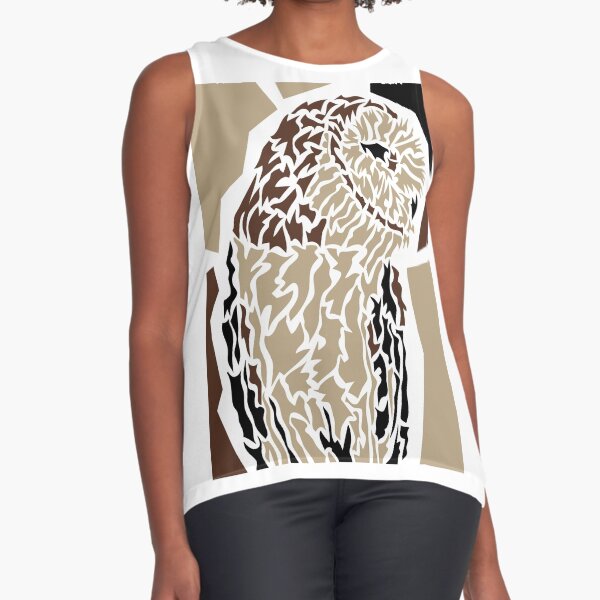 Owl Ärmelloses Top