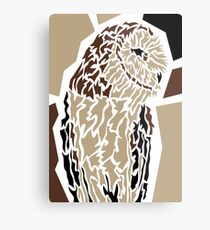 Owl Metalldruck