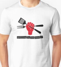 Grilling in the name of Slim Fit T-Shirt