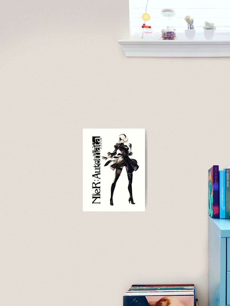 Nier Automata 2B Art Board Print for Sale by CassidyCreates