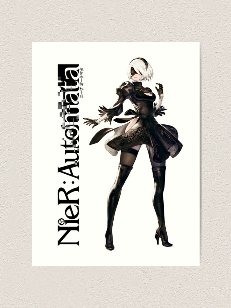 Nier Automata 2B Art Board Print for Sale by CassidyCreates