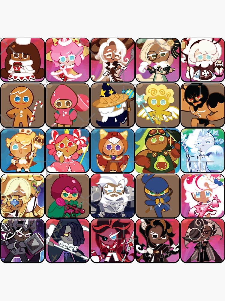 "Cookie Collection ! Cookie Run Kingdom" Sticker By FunItems | Redbubble