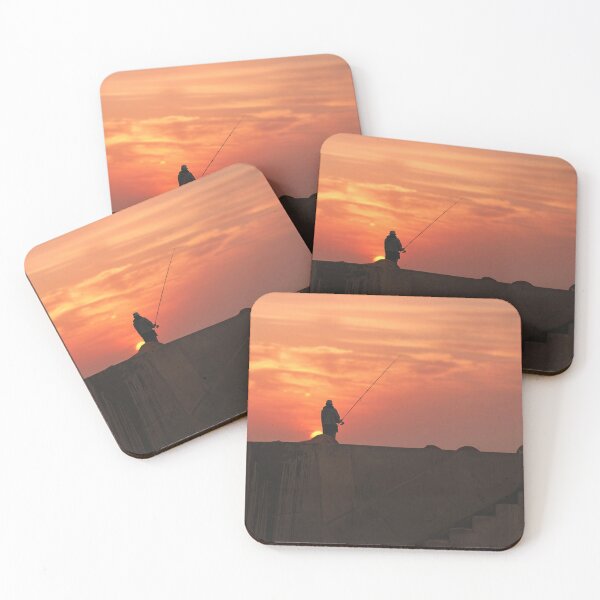 Artikelvorschau, Fischer Sonnenuntergang Asilah Marokko Maroc entworfen und verkauft von NapiStore.