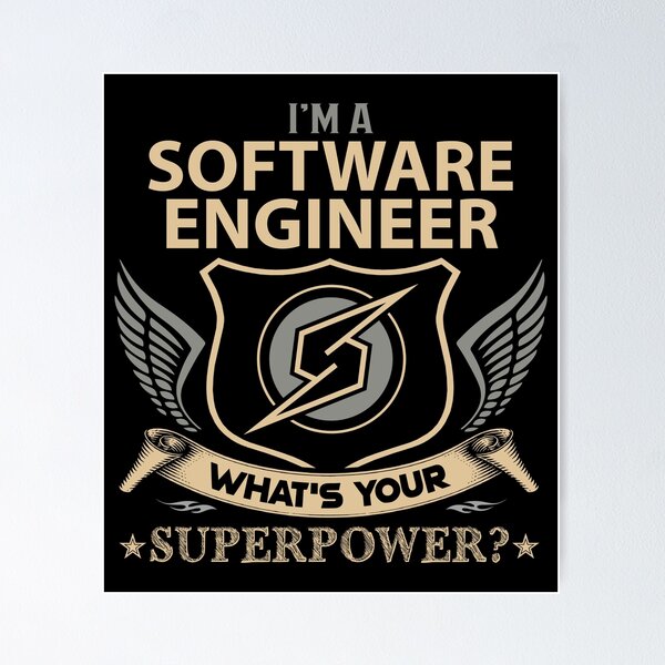 Artikel-Vorschau von Software-Ingenieur-T-Shirt - Supermacht-Job-Geschenkartikel-T-Stück, designt und verkauft von watkinsmat.