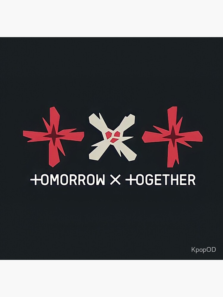 "TXT Logo Comeback" Poster for Sale by KpopOD | Redbubble