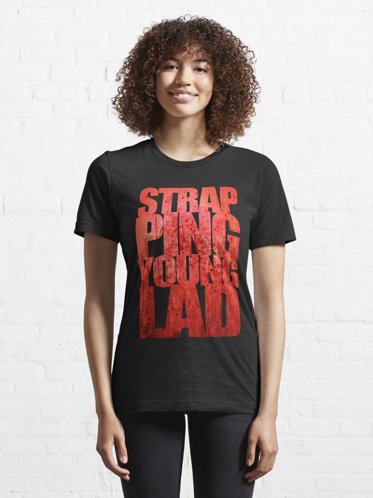 "Strapping Young Lad" Tshirt for Sale by VanHogTrio Redbubble