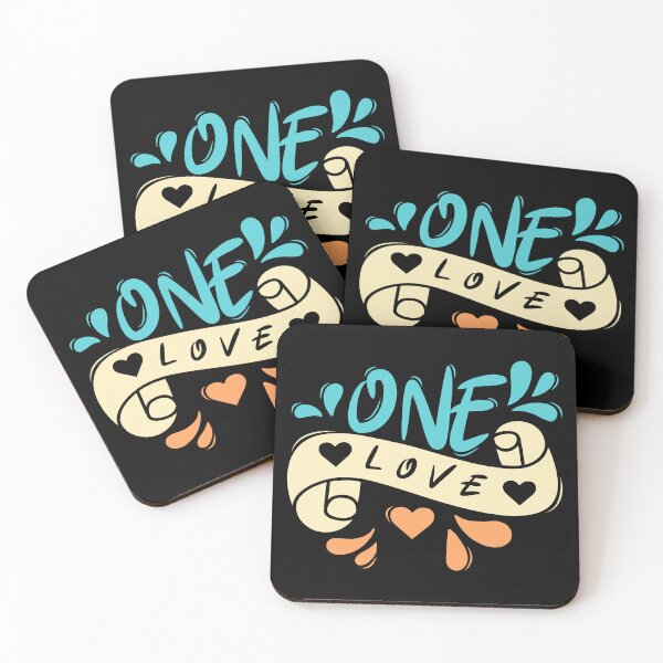 Item preview, One Love | Lettering Art designed and sold by Distrowlinc.