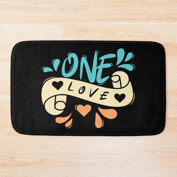 Item preview, One Love | Lettering Art designed and sold by Distrowlinc.