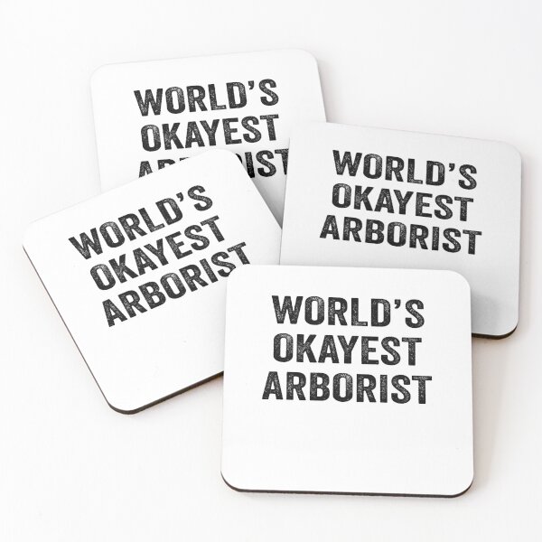 Item preview, World's okayest Arborist Shirt, Funny Arborist Dad Husband Womens Boyfriend Birthday Christmas Gift idea designed and sold by xlnv.