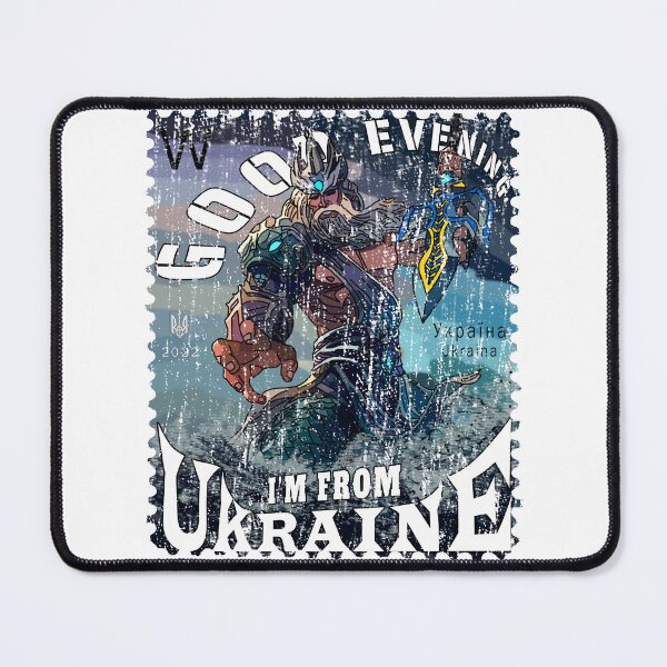 Item preview,  Postage Stamp Neptune - Good Evening We Are From Ukraine designed and sold by Aide.