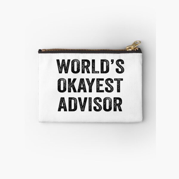 Item preview, World's okayest advisor Shirt, Funny advisor Dad Husband Womens Boyfriend Birthday Christmas Gift idea designed and sold by xlnv.
