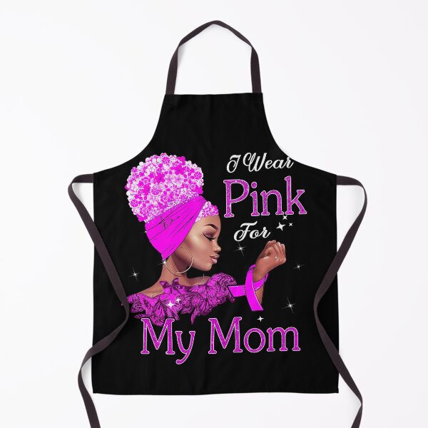 Item preview, Breast Cancer Awareness Black Girl I Wear Pink For My Mom designed and sold by tenjun16.