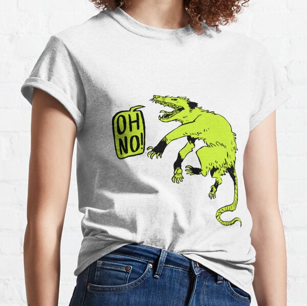 Oh No! Lime Opossum Classic T-Shirt