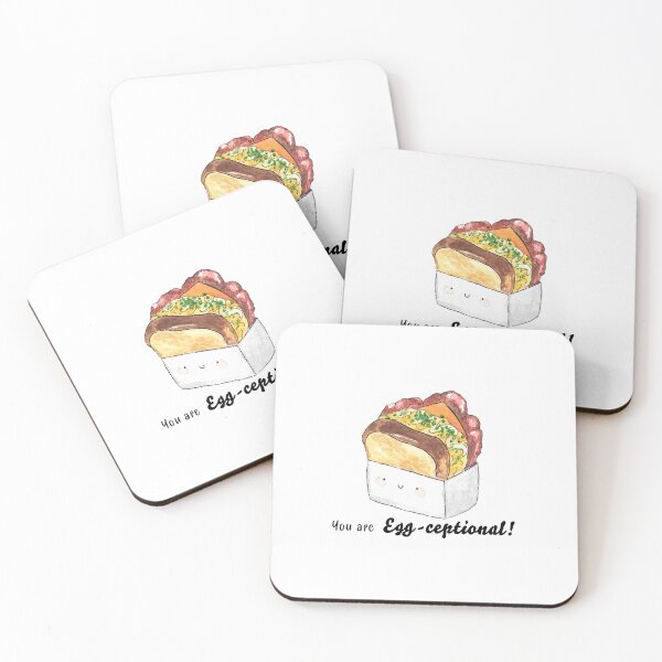 Item preview, You are egg-ceptional! Egg sandwich designed and sold by DuryLuong.