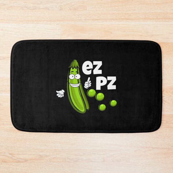Item preview, Green EZ Peasy Cartoon Peas Graphic  designed and sold by Elizabe5236079.