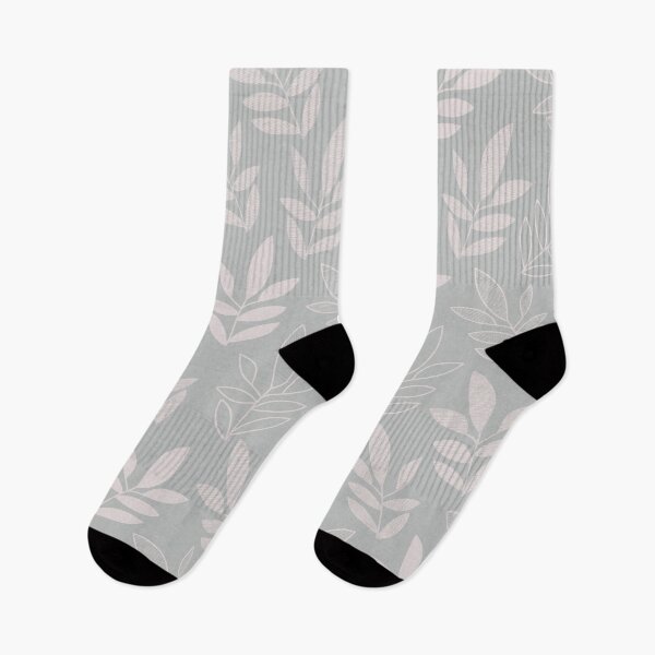 Item preview, Calm And Peaceful Earthy Mother Nature Leaves Pattern Grayish Blue designed and sold by scorpiolane.