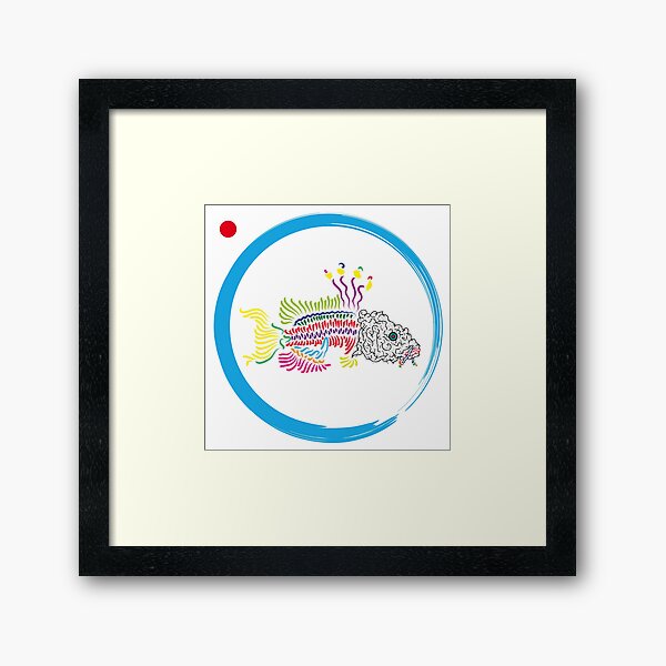 Koi Gerahmter Kunstdruck