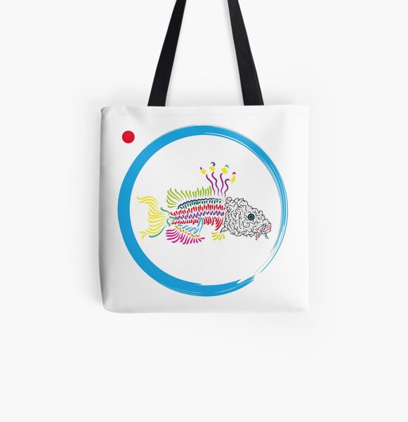 Koi Allover-Print Tote Bag