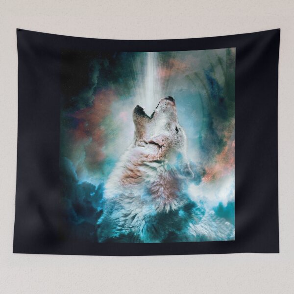 Item preview, Wolf howling designed and sold by Galerie40.