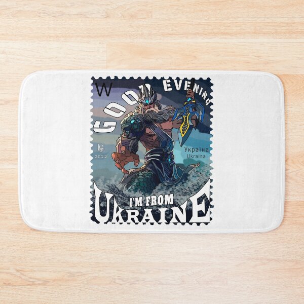 Item preview, Postage New Stamp Neptune - Good Evening We Are From Ukraine designed and sold by Aide.