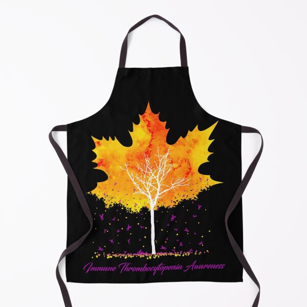 Item preview, Immune Thrombocytopenia Awareness Maple Leaf Autumn Tree Orange Fall Leaves Season designed and sold by Sabfit.