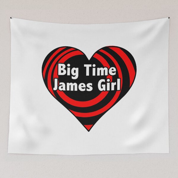 Item preview, Big Time James Girl heart  Classic T-Shirt designed and sold by Lomdiom345.