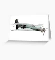 Dornier 335 airplane Greeting Card