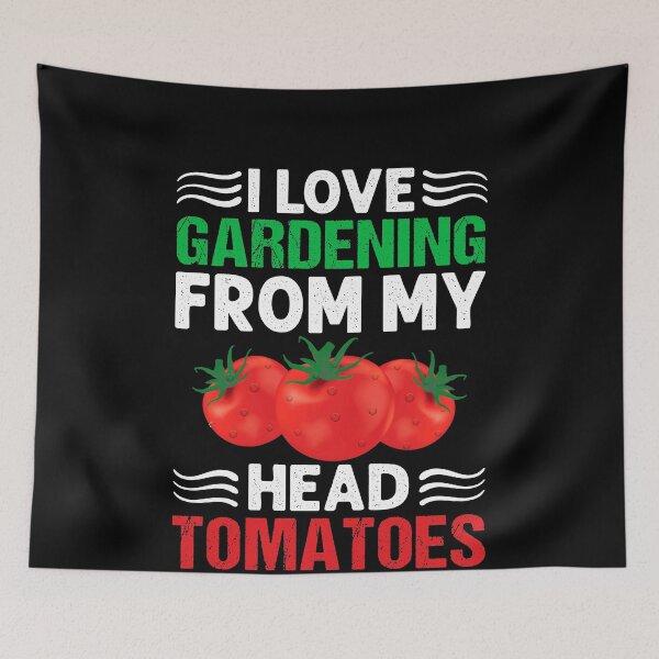 Item preview, Funny I Love Gardening From My Head To My Tomatoes Gardening designed and sold by RoguePixel.