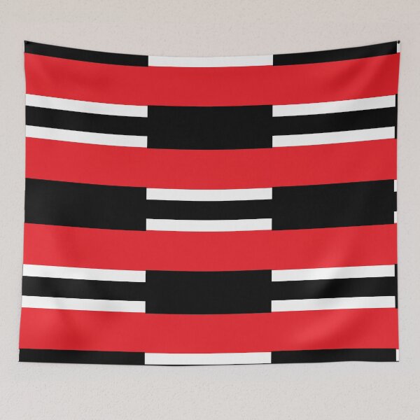 Item preview, Trinidad and Tobago Color Block - Red White and Black  designed and sold by Elizabe5236079.