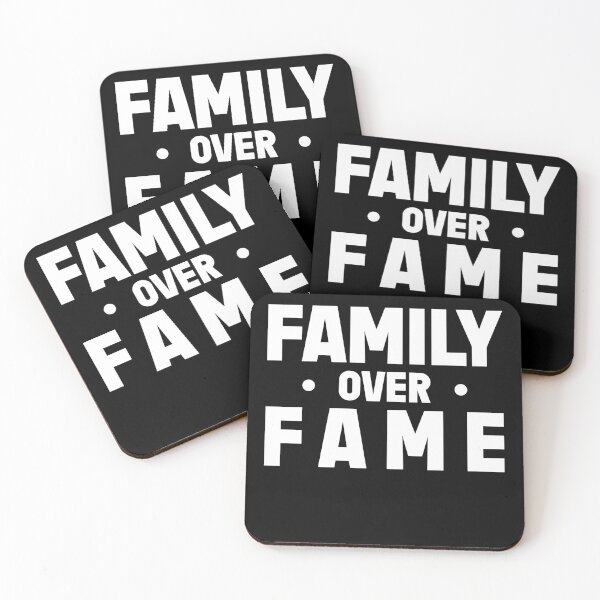 Item preview, Family Over Fame designed and sold by RoguePixel.