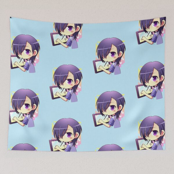 Item preview, Hataraku Maou Sama - Hanzō Urushihara Sticker designed and sold by doriliti.