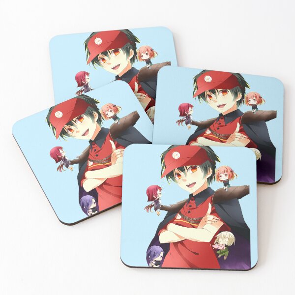 Item preview, Hataraku Maou Sama Manga Fanart Sticker designed and sold by doriliti.