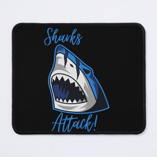 Item preview, Sharks Attack designed and sold by Abdul Rafay Raza.