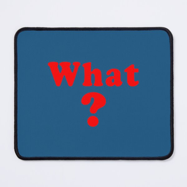 Item preview, What (red letters version) designed and sold by aereukdaeuyer.