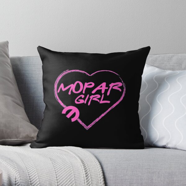 MOPAR GIRL Throw Pillow