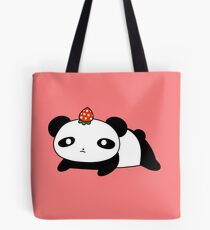 Strawberry Panda Tote Bag