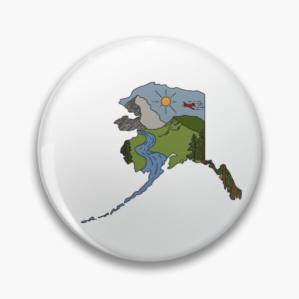 Item preview, Alaska Colored Landscape designed and sold by catherinekifer.