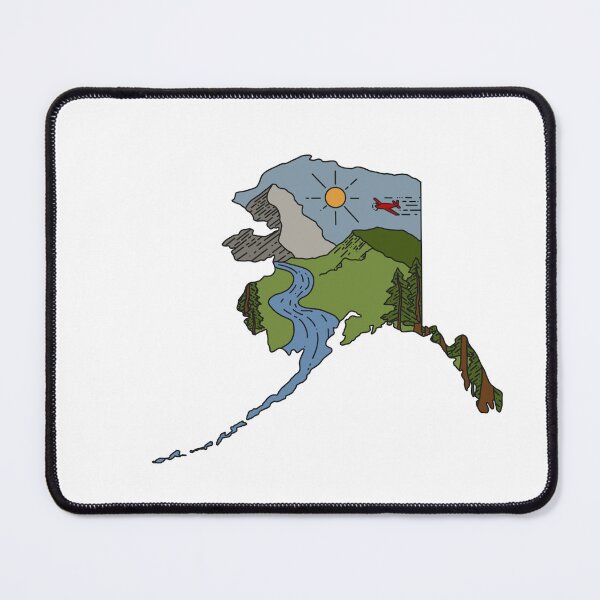 Item preview, Alaska Colored Landscape designed and sold by catherinekifer.