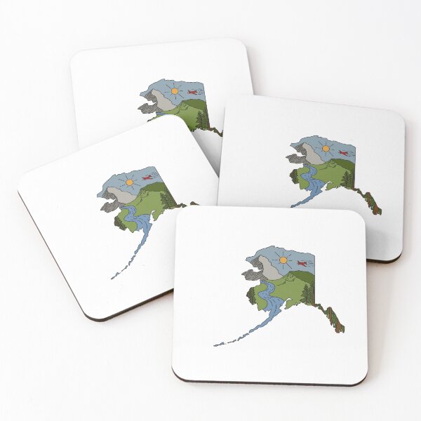 Item preview, Alaska Colored Landscape designed and sold by catherinekifer.