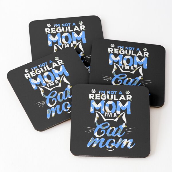 Item preview, I'm a regular mom - I'm a cat mom designed and sold by GreenFarm2022.
