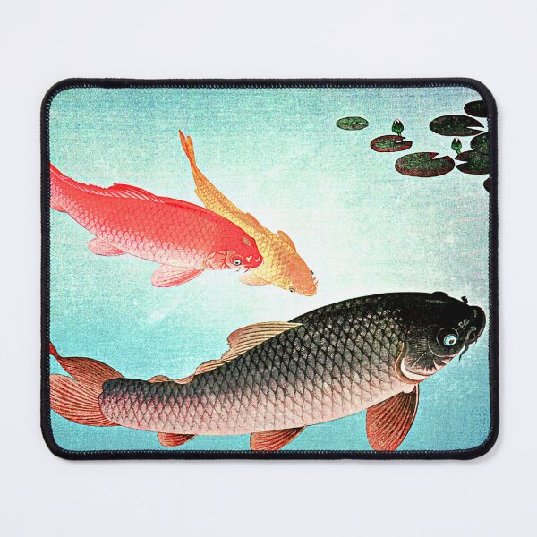 Item preview, Common and Golden Carp 1935 by Ohara Koson designed and sold by RyanCaudell.