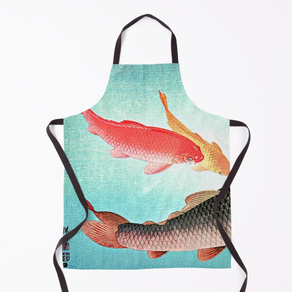 Item preview, Common and Golden Carp 1935 by Ohara Koson designed and sold by RyanCaudell.