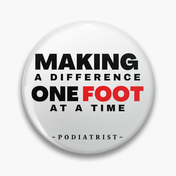Item preview, Making a difference one foot at a time (Funny Podiatrist gift) designed and sold by Oreo2020 Creations.
